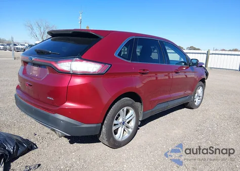 2017 Ford Edge Sel из США, поврежденный, VIN 2FMPK3J82HBC49016